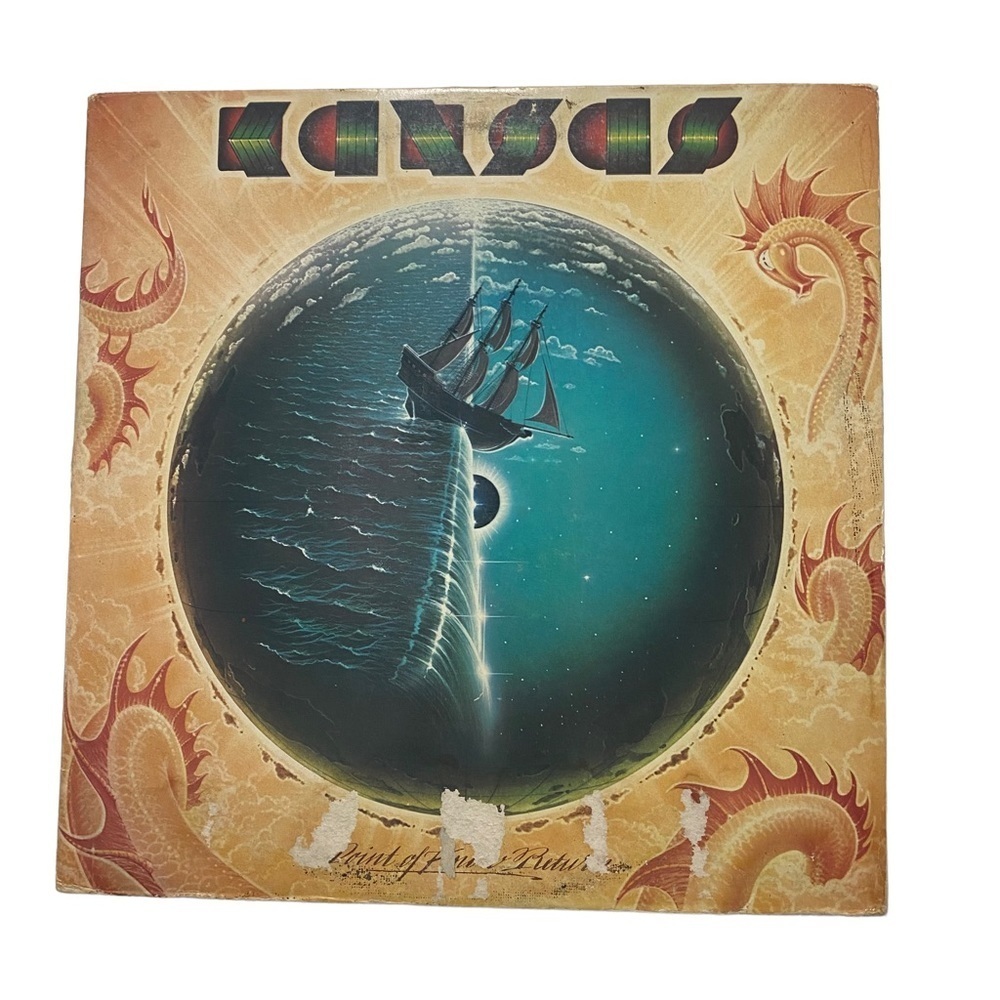 Kansas Point Of Know Return Vintage LP ‎BL 34929 Vinyl Record 1977 CBS Records